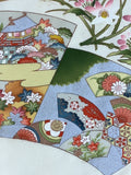 7601:1st pair decorated fans