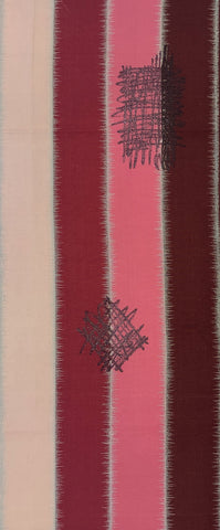 7597:1970s Japanese Chirimen Silk,long