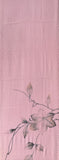 7631: 1960s Japanese chirimen silk, 58in.