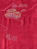 7632: 1930s-1950s Japanese Silk Nagajuban Fabric Piece 50 inches(AraiHari)