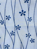 7658:1960s Japanese Yukata Cotton,closeup