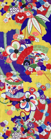 7668:1930 Japanese Chirimen Silk, 55in.