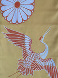 7678: 1980s Japanese Kimono Silk, close2