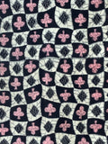 7695-2:1950s Japan Meisen Silk,middle
