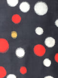 76961: 1950s Japan Meisen Silk, closeup