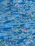 7728:1980s Japan Silk, mock batik