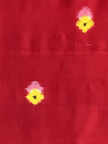 7737: 1930s Japan Meisen Silk, flowers