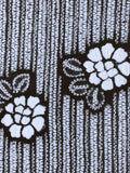 7751: Shibori Cotton flowers closeup