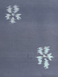 7957: 54" 1960s Ohshima Tsumugi 2 flowers