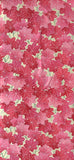 79662: 1980s Japan Kimono Silk, maple leaves long view 54inches