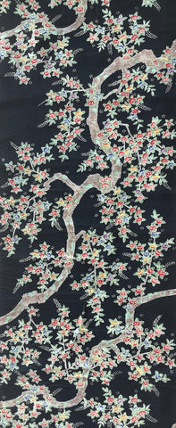 7968:1980s Japanese Silk Pc, 59inView