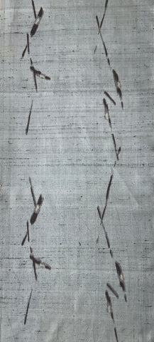 7977:1930s-50s Japanese Meisen Silk Fabric, AraiHari  Modern,Abstract,59in.Pc