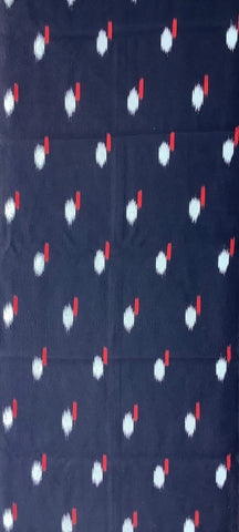 79981: 1950s Black Meisen Silk, 61inches