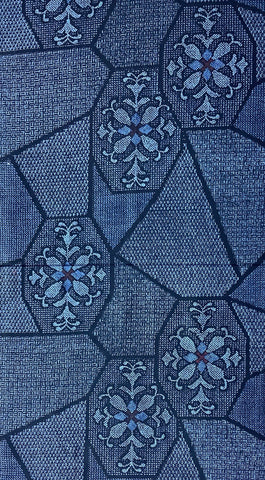 801312: 1960s Ohshima Tsumugi silk 41in.