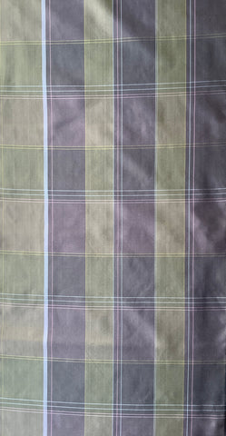 8022: 1990s Deadstock Ohshima Silk PLaid