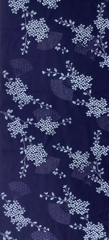 8039: 1980s Yukata Cotton Deadstock Piece 62inches