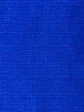 8069: 1960s dark blue Japan silk remant, note lateral striation threads woven in
