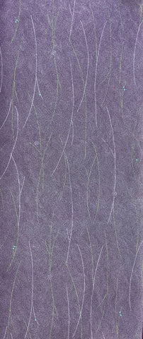 8072: 1980s Japan Silk, microdot waves, shoots, 59inches