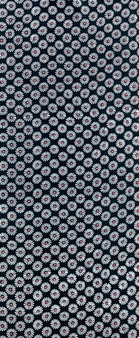 8071: 1930s-Japan Kimono Silk, Mums, 60in.