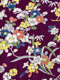 8108: 1930s kimonosilk top  closeup shochikubai 3 friends of winter motif