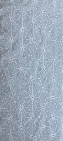 8121: 1980s Ohshima Silk, AsaNoHa Pattern, long view