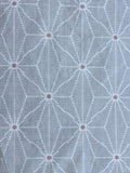 8121: 1980s Ohshima Silk, AsaNoHa Pattern, middle view close up 