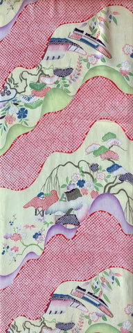 81312: 1930s Kimono Silk, 51in view