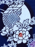 8134: closeup itomaki spindle, peonies, chrysanthemum