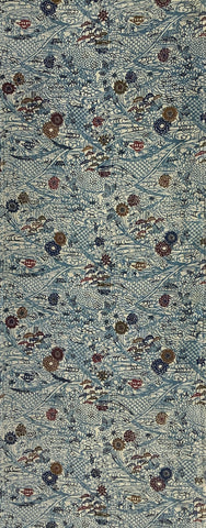 81411: 1920s Chirimen Japan Silk Fabric 60 inches
