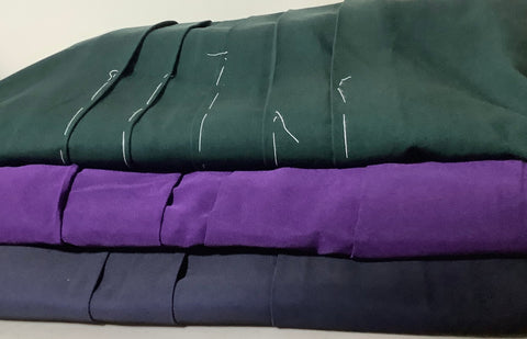 110-H3: lot of 2 Lady Hakama, NonSplit vintage