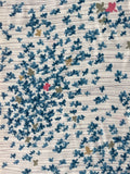 8145: 1960s Deadstock Rayon 24in Mock Silk, closeups middle