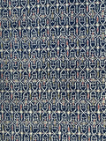 8147: Kusakizome silk, hishi=koushi diamoond lattice closeup1