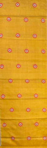 7568:1930s-50s Japanese Meisen Silk 56 in. Piece (AraiHari)