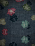 6946: 1960s Tsumugi Kimono Silk, close1