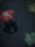 6946: 1960s Tsumugi Kimono Silk,close2