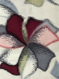 6795: 1950s Meisen Silk Fabric, close2