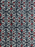 6806: 1950s Japanese Meisen silk, close2