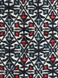 6806: 1950s Japanese Meisen silk, close