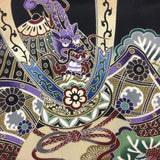 110-BOYS, Boys Ceremonial Vintage Kimonos Close-up4