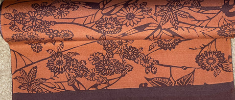 atelier NORIKO Japanese kimono fablic crane pattern party bag