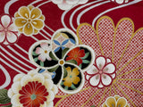 7174: 1990s Furisode Mock Silk, close4