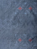 7070:1980s Ohshima Tsumugi Silk,close1