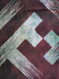 7122: 1930s Gauze Silk Meisen,  close