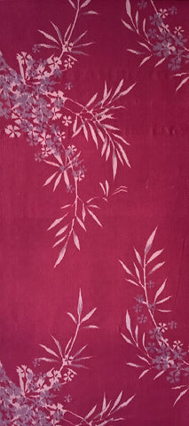 7162: 1960s Ro silk summer kimono fabric