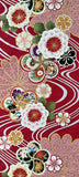 7174: 1990s Furisode Mock Silk, full view