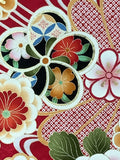 7174: 1990s Furisode Mock Silk, close2