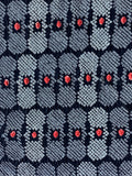 7216: 1980s Japanese Tie-Dyed  Silk, close1