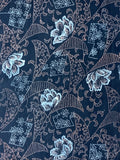 72322-1950s Japanese Silk Fabric, close1