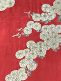7286:1930s Japanese Kimono Silk, close1