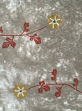 7288-2:1960s Japanese Silk Fabric, close1